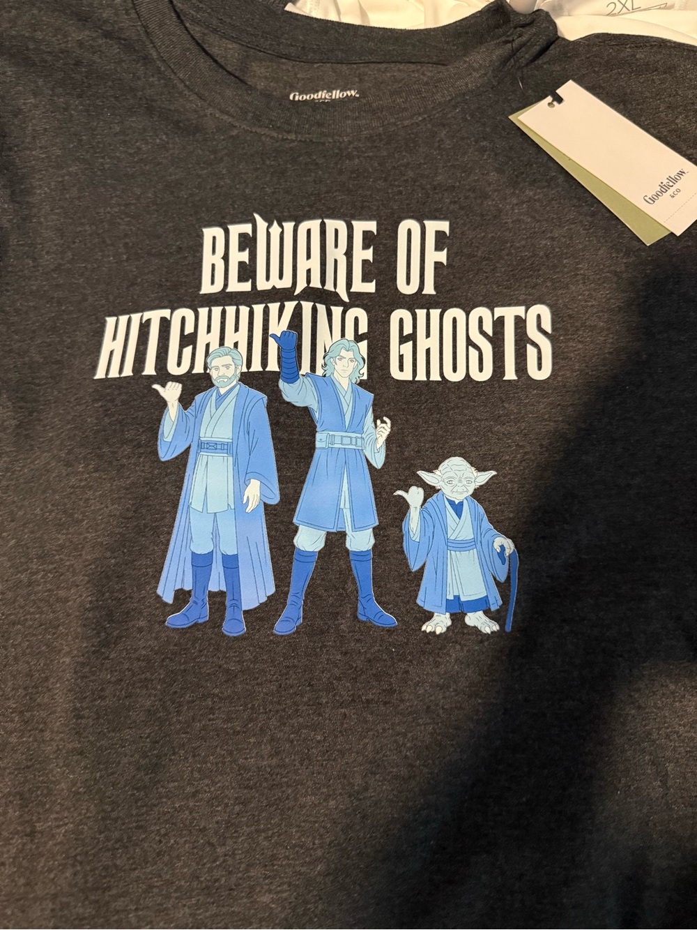 Large Beware of Traveling Ghosts Haunted Mansion/ Star Wars Obiwan, Anakin, Yoda